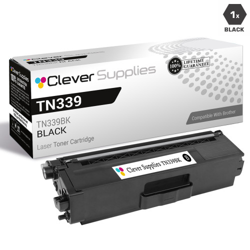 Compatible Brother TN339BK Laser Toner Cartridge High Yield Black