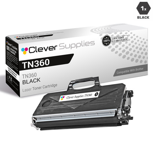Compatible Brother TN360 Laser Toner Cartridge High Yield Black