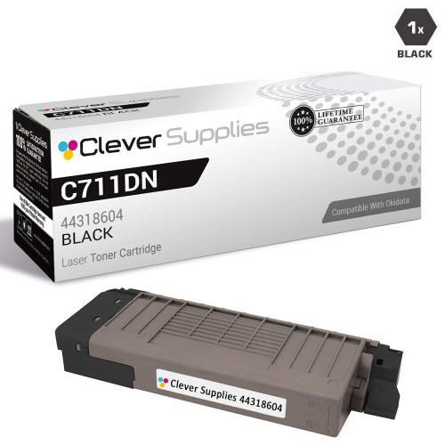 Compatible Okidata 44318604 Laser Toner Cartridge Black