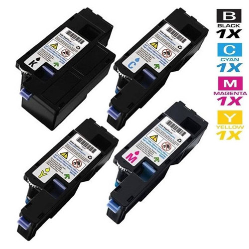 Compatible Xerox WorkCentre 6015V/B Premium Quality Laser Toner Cartridges 4 Color Set