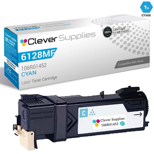Compatible Xerox 106R01452 Toner Cartridge Cyan