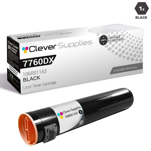 Compatible Xerox 106R01163 Black Laser Toner Cartridge