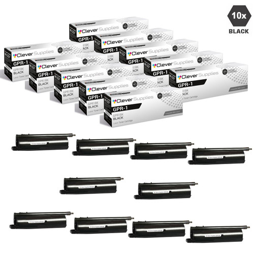 Compatible Canon GPR-1 Toner Cartridges Black 10 Pack (GPR1BK)