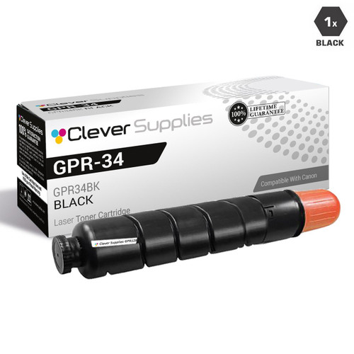 Compatible Canon GPR-34 Toner Cartridges Black (GPR34BK)