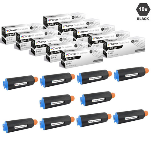 Compatible Canon GPR-24 Toner Cartridges Black 10 Pack (GPR24BK)