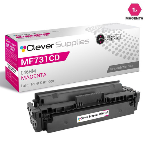 Compatible Canon ImageClass MF731Cdw Toner Cartridge Magenta (046HM)