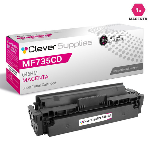 Compatible Canon ImageClass MF735Cdw Toner Cartridge Magenta (046HM)