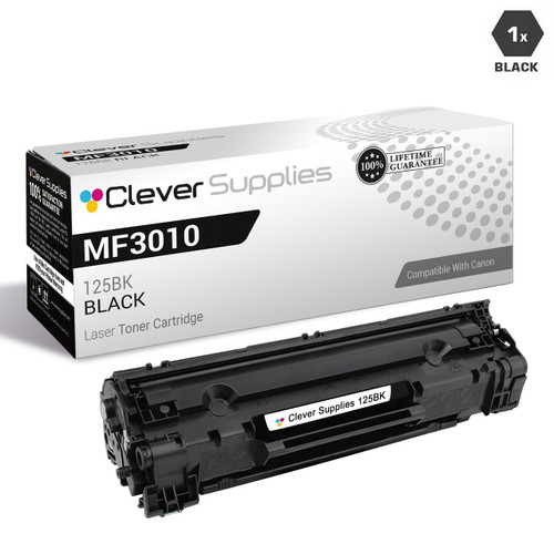 Compatible Canon ImageClass MF3010 Toner Cartridge Black (125BK)
