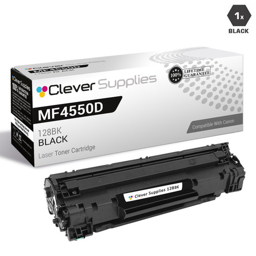 Compatible Canon ImageClass MF4550d Toner Cartridge Black (128BK)