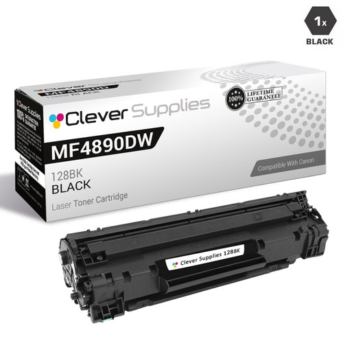 Compatible Canon ImageClass MF4890dw Toner Cartridge Black (128BK)