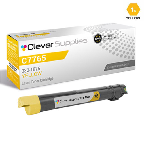Compatible Dell C7765DN Toner Cartridge Yellow (332-1875)