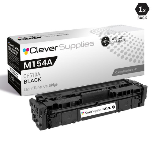 CS Compatible Replacement for HP M154a Toner Cartridges Black (CF510A)
