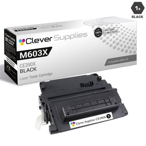 CS Compatible Replacement for HP M603XH Toner Cartridges Black (CE390X) CS Compatible Replacement for HP M603XH Toner Cartridges Black (CE390X)