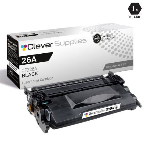 CS Compatible Replacement for HP 26A Toner Cartridges Black (CF226A)