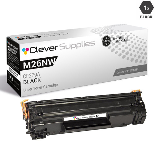 CS Compatible Replacement for HP M26nw Toner Cartridges Black (CF279A)