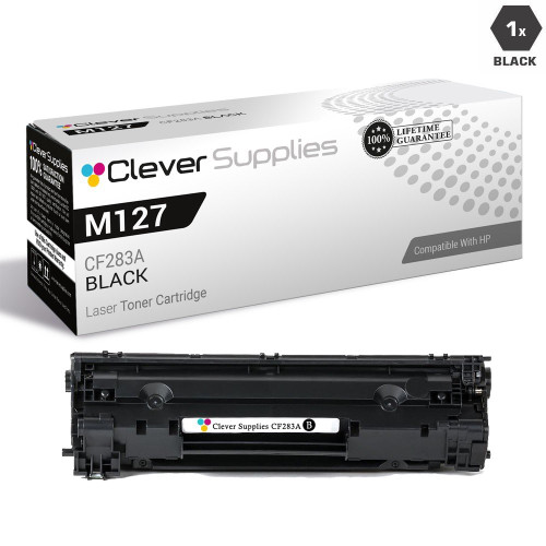 CS Compatible Replacement for HP M127 Toner Cartridges Black (CF283A)