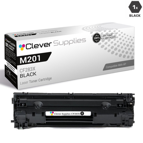 CS Compatible Replacement for HP M201 Toner Cartridges Black (CF283X)