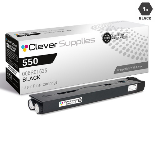 Compatible Xerox 550 Toner Cartridges Black (006R01525)