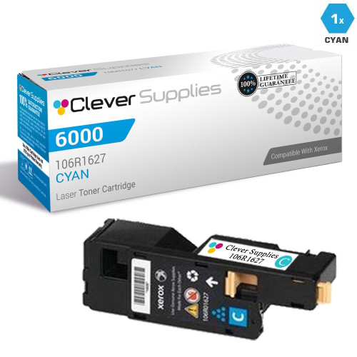 Compatible Xerox 6000 Toner Cartridges Cyan (106R1627)