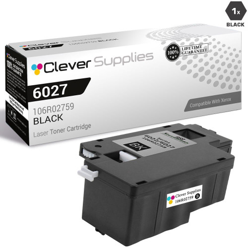 Compatible Xerox WorkCentre 6027 Toner Cartridges Black (106R02759)