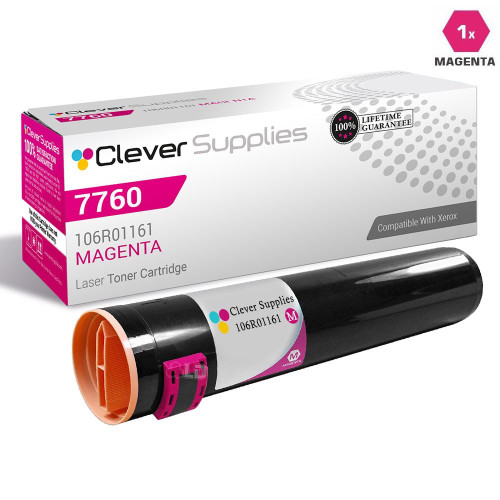 Compatible Xerox 7760 Toner Cartridges Magenta (106R01161)