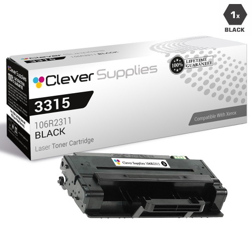 Compatible Xerox 3315 Toner Cartridges Black (106R2311)