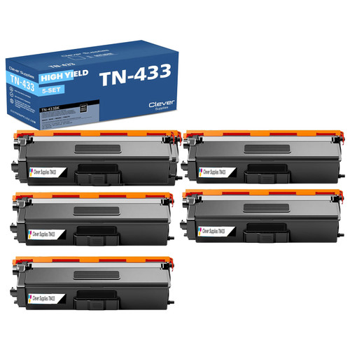 Compatible Brother TN431 Toner Cartridge 5 Black (TN431BK)
