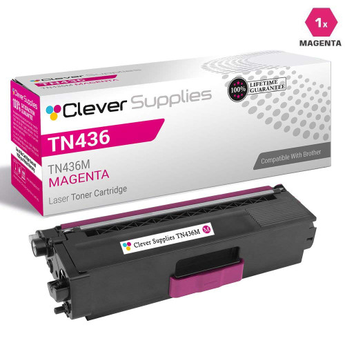 Compatible Brother TN436 Toner Cartridge Magenta (TN436M)