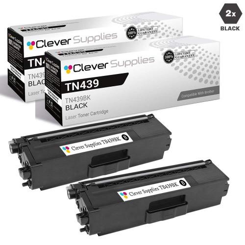 Compatible Brother TN439 Toner Cartridge 2 Black (TN439BK)