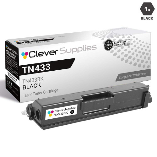 Compatible Brother MFC-L9570CDW Toner Cartridge Black (TN433BK)