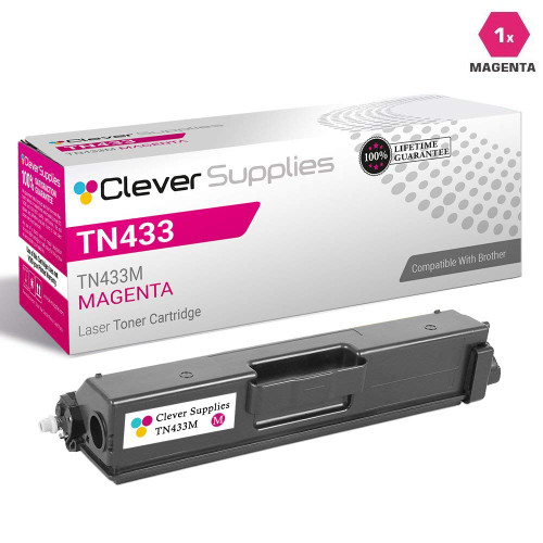Compatible Brother MFC-L9570CDWT Toner Cartridge Magenta (TN433M)