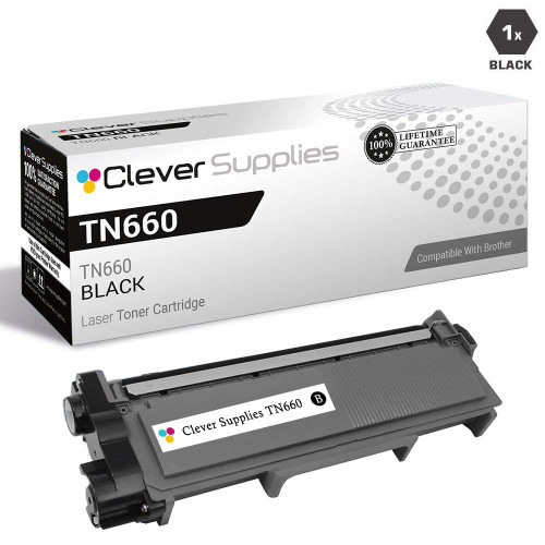 Compatible Brother HL-L2320D Toner Cartridge Black (TN-660 TN-630)