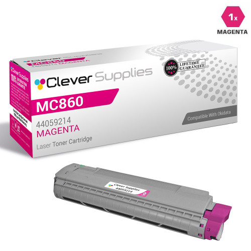 Compatible Okidata MC860 Toner Cartridge Magenta (44059214)