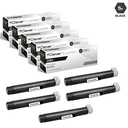Compatible Okidata OKIPage 10 Toner Cartridge 5 Black (52109001)