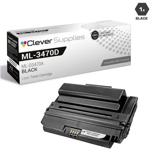 Compatible Samsung ML-3470D Toner Cartridge Black (ML-D3470A)