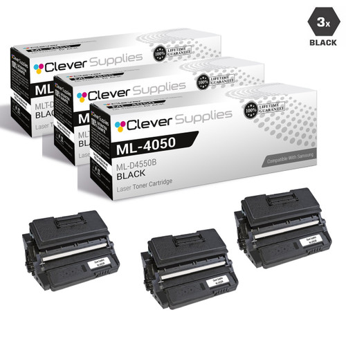 Compatible Samsung ML-4050 Toner Cartridge 3 Black (ML-D4550B)