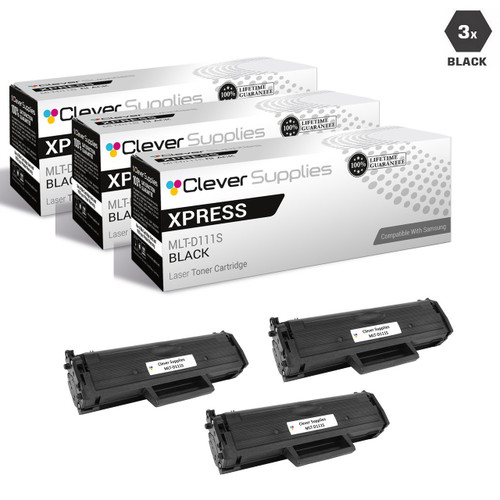Compatible Samsung Xpress M2020 Toner Cartridge 3 Black (MLT-D111S)