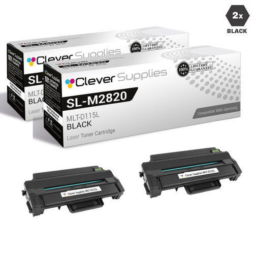 Compatible Samsung SL-M2820DW Toner Cartridge 2 Black (MLT-D115L)