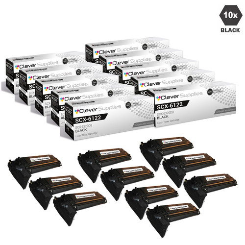 Compatible Samsung SCX-6122 Toner Cartridge 10 Black (SCX-6320D8)