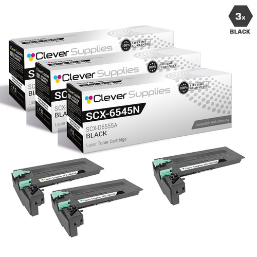 Compatible Samsung SCX-6545N Toner Cartridge 3 Black (SCX-D6555A)