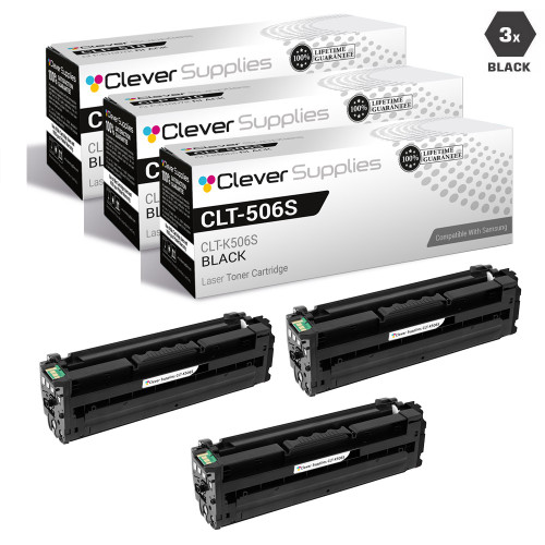 Compatible Samsung CLT-506S Toner Cartridge 3 Black (CLT-K506S)