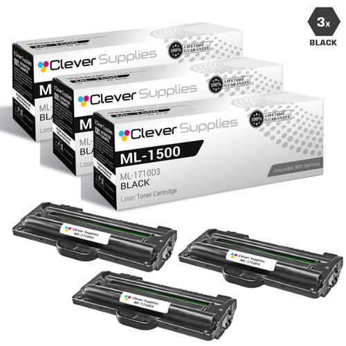 Compatible Samsung ML-1500 Toner Cartridge 3 Black (ML-1710D3)
