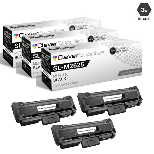 Compatible Samsung SL-M2625D Toner Cartridge 3 Black (MLT-D116L)