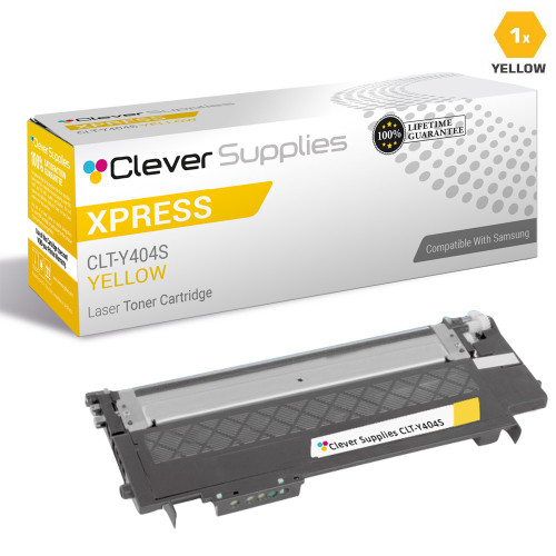 Compatible Samsung Xpress C430 Toner Cartridge Yellow (CLT-Y404S)