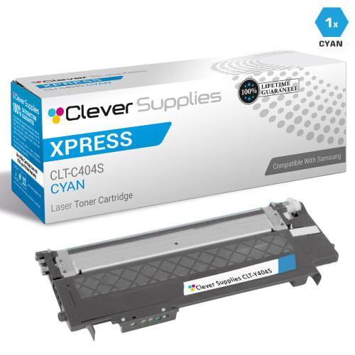 Compatible Samsung Xpress C430W Toner Cartridge Cyan (CLT-C404S)