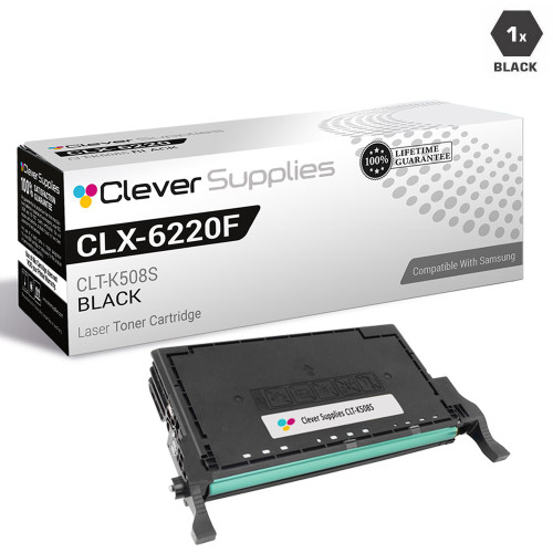 Compatible Samsung CLX-6220FX Toner Cartridge Black (CLT-K508S)