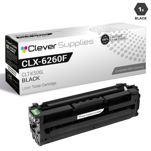 Compatible Samsung CLX-6260FD Toner Cartridge Black (CLT-K506L)