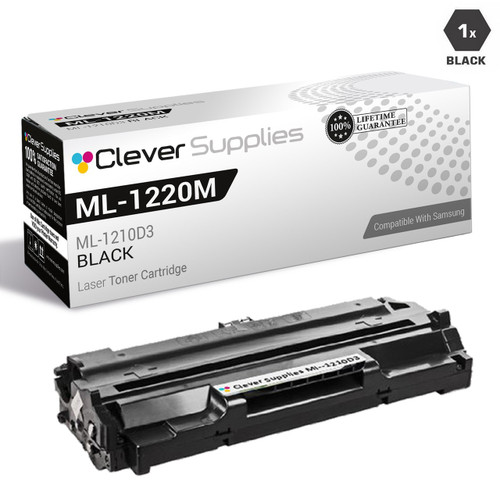 Compatible Samsung ML-1220M Toner Cartridge Black (ML-1210D3)