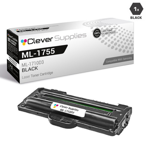 Compatible Samsung ML-1755 Toner Cartridge Black (ML-1710D3)