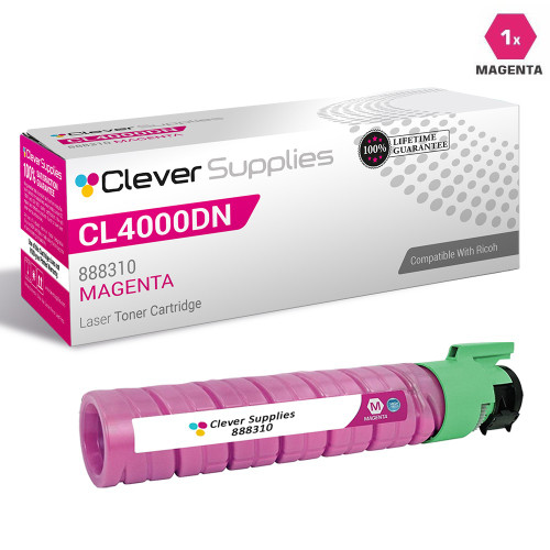 Compatible Ricoh CL4000DN Toner Cartridge Magenta (888310)